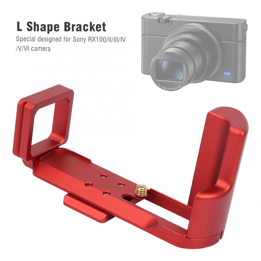 Quick Release Plate Vertical L-Shaped Bracket Grip Holder for SONY RX100/II/III/IV/V/VI