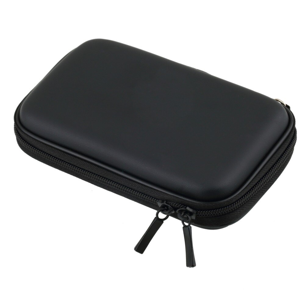 Zwarte draagbare rits externe 2.5 hdd tas draagtas voor 2.5 "hdd harde schijf bescherm #