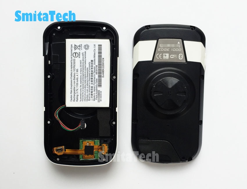 For Garmin edge 1000 EDGE 1000 Back Cover with Li-ion Battery Rear With Battery Charge Connector
