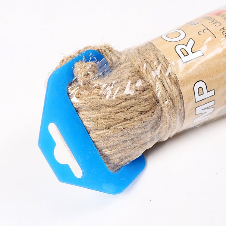 Natural Jute Hemp Rope Natural Jute String Twine Craft Rope for DIY Wrapping Gardening Parcel Packing and DIY Craft