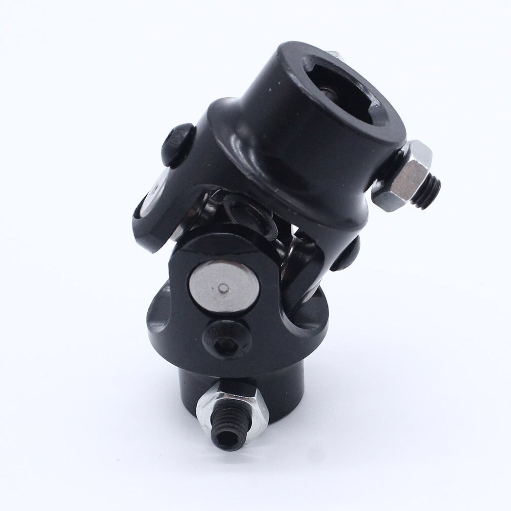 Light Black Directional String Coupling 3 / 4-36 Spline X 3/4" Dd Black Steering U-shaft Coupling for Mustang Ii Power Stand