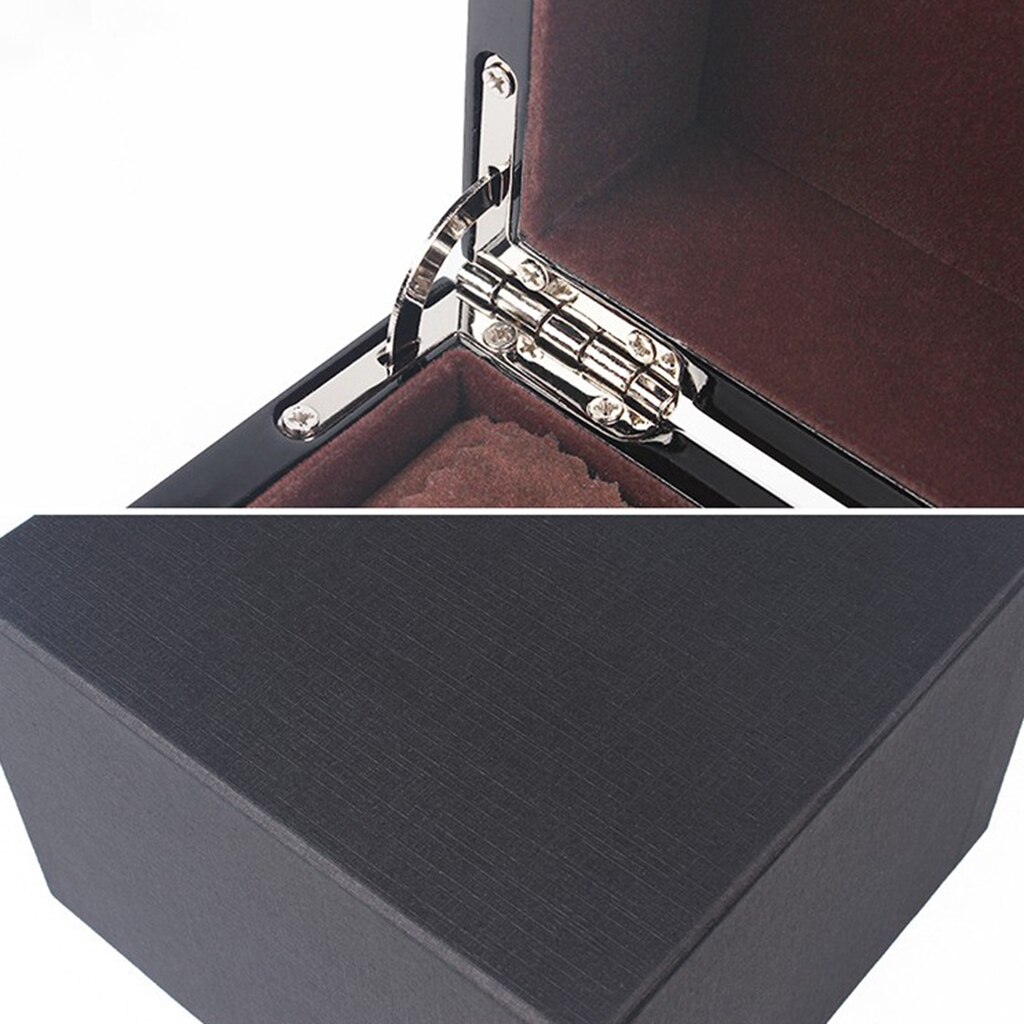 Luxury Watch Box Jewelry Storage Organizer Holder Watch Display Showcase