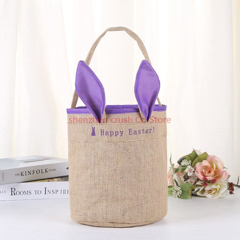 5pcs/lot lily easter bucket good easter basket tote bags kids ester bucket candy tote bags