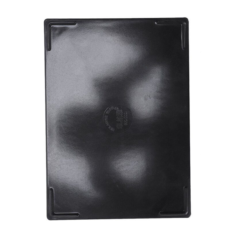 Rectangular plastic tray of restaurant service fast food pizzeria dinner