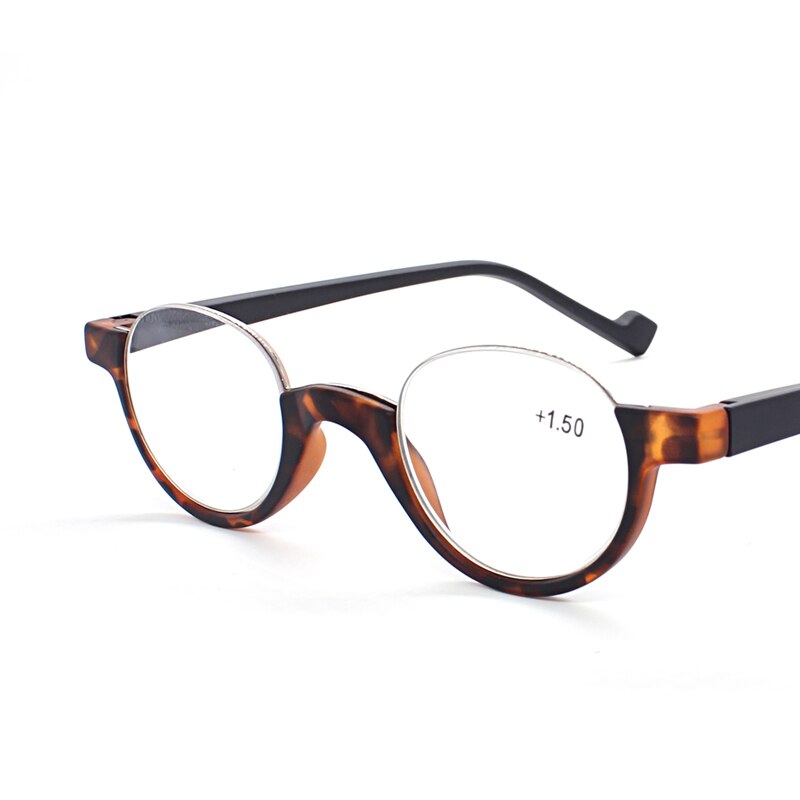 Runde metall Anti-müdigkeit lesebrille frauen dioptrien lupe große Vision gläser unzerbrechlich 1,0 zu 3,5