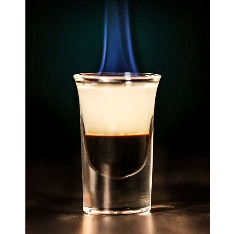 6 stk blyfritt shotglass med trestativ whisky brandy vodka tequila glass kopp kjøkken bar fest vinglass 25ml