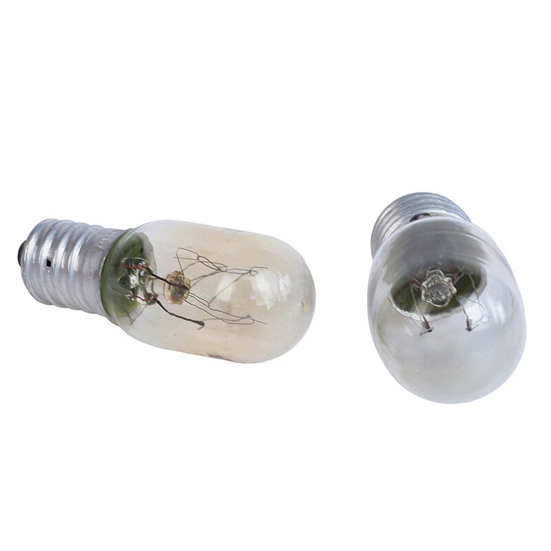 Bombilla de horno de alta temperatura, 15W, 300 grados Celsius, luz para microondas, E12/E14/E17, tostadora, Bombilla de vapor, 230V, 360LM