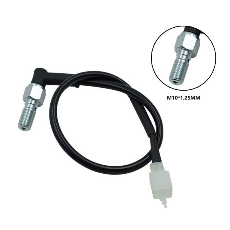 Interruptor de luz trasera de presión de freno hidráulico, accesorio de para Motocicleta, Perno: 2