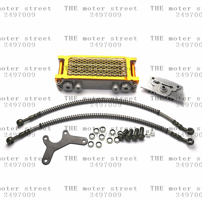 Motor Horizontal de 50 70, 90, 110cc, 125cc, 140cc, hecho en China, Dirt Pit Monkey Bike ATV, ventilador de enfriamiento por aceite para motocicleta: yellow 50 to 140cc