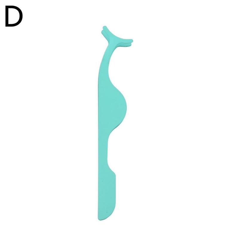 Pinzette per ciglia finte applicatore per ciglia finte estensione ciglia bigodino pinza ausiliaria pinza per trucco strumenti 1 pz: D
