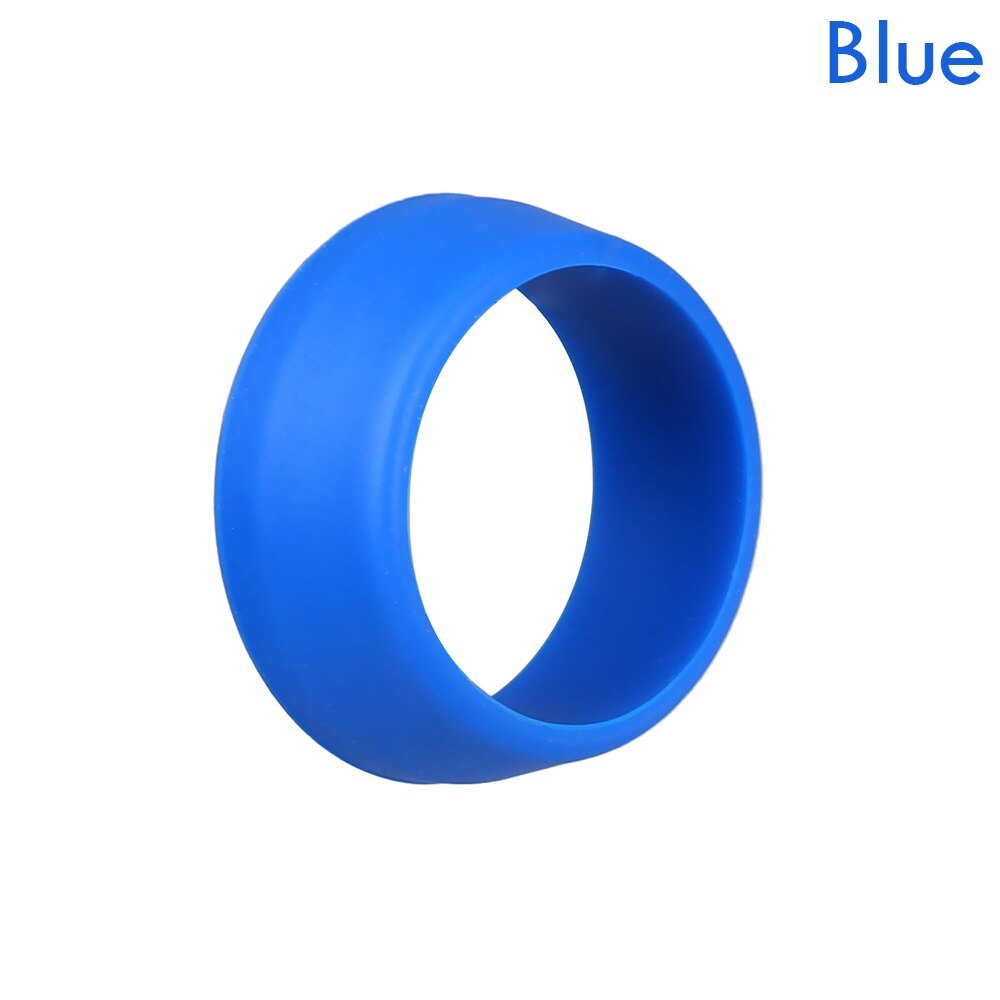 1Pcs Silicone Waterproof Bicycle Seatpost Case Protective Ring 4 Colors Mountain/Road Bike Seat Post Rubber Ring Cover: blue / L