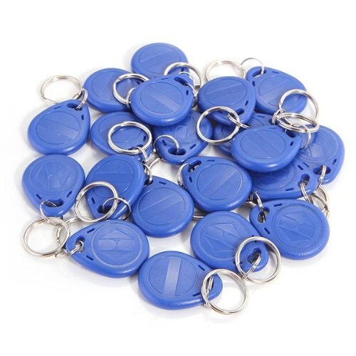 20x EM 125KHz RFID transponder code lock key fob key ring door opener