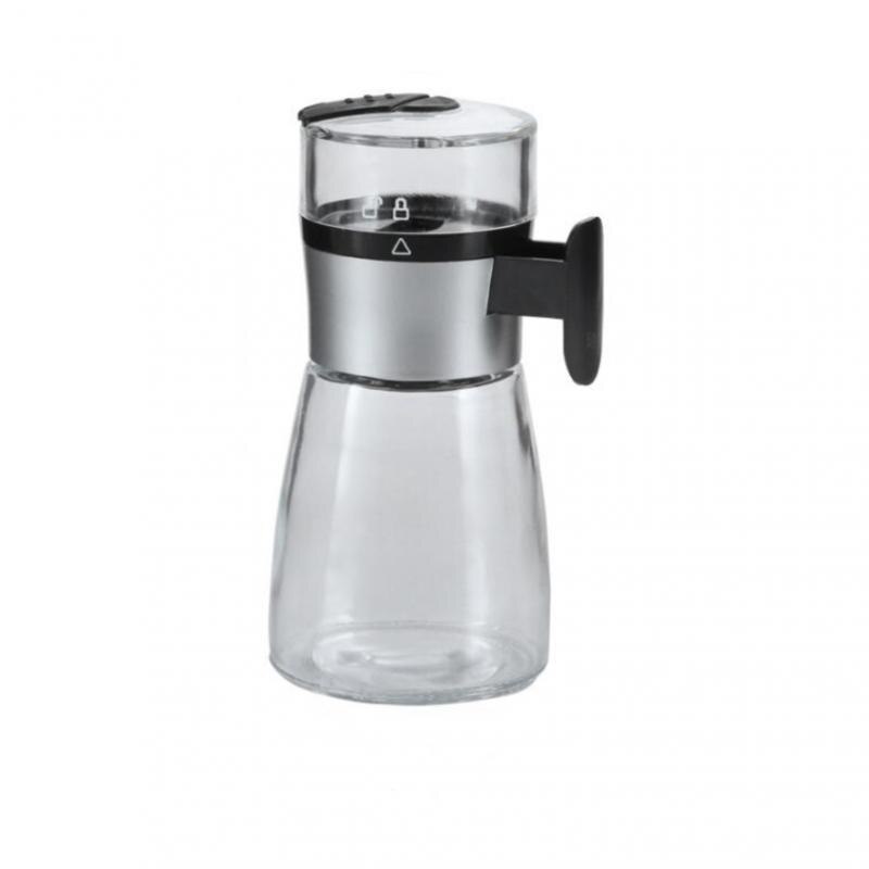 Distributeur de sel à pression, bouteille de poivre, contrôleur de sel, pot à épices de cuisine, distributeur de sucre et de sel, récipient à épices, outil de cuisine: Default Title