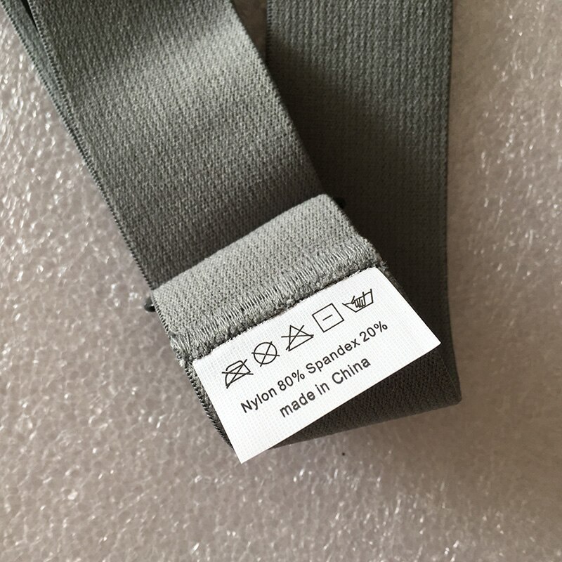 Heart Rate Monitor Band Replacement Soft Chest Strap Belt work with Polar Garmin Wahoo Bryton Geonaute Transmitters, Grey