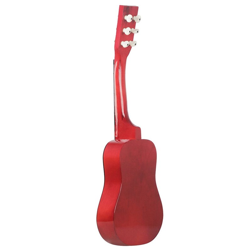 25 tommer mini lille guitar basswood 6- strenget guitar med pick strenge til begyndere børn børn