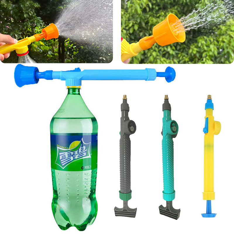Pulvérisateur Manuel Haute Pression Pour Bouteille D'eau - Buse Réglable Jardin Et Nettoyage