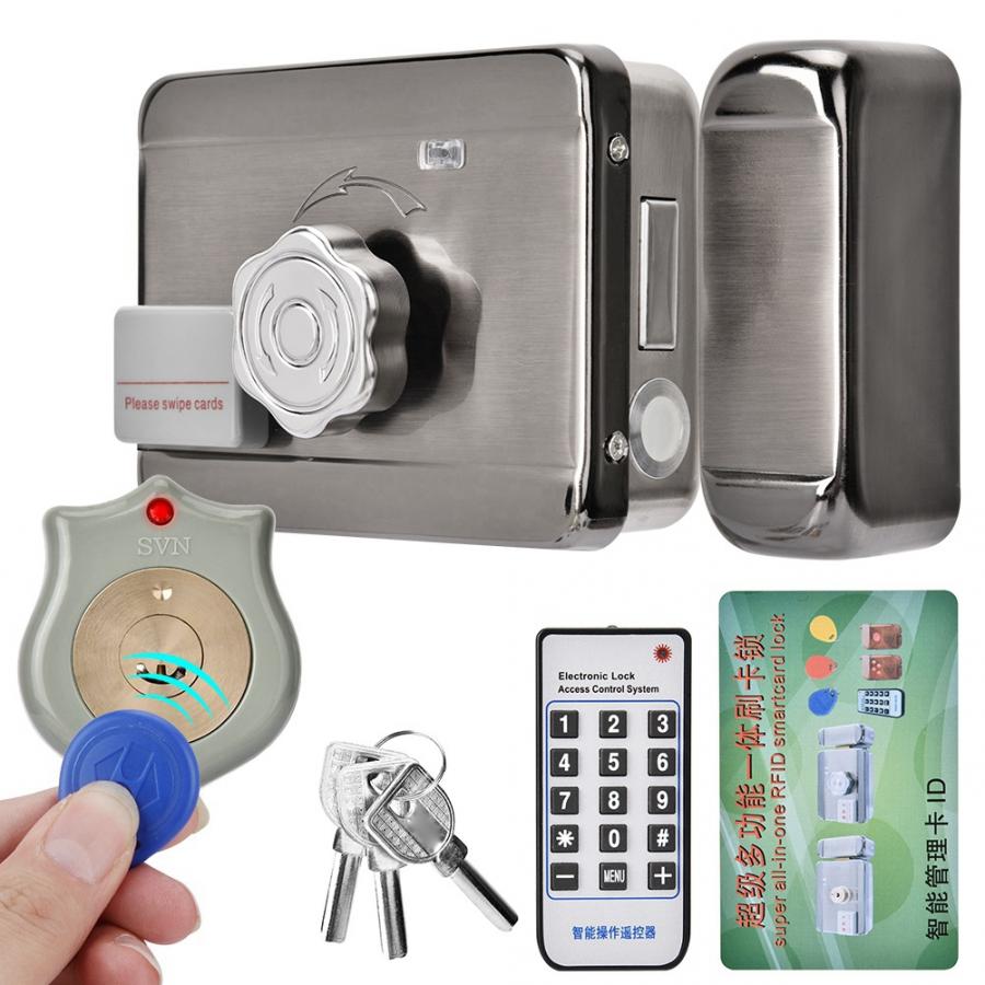 Intelligent smart door lock Electronic Door Access Intelligent Remote Control System ID Single Head 12V Lock door handle lock