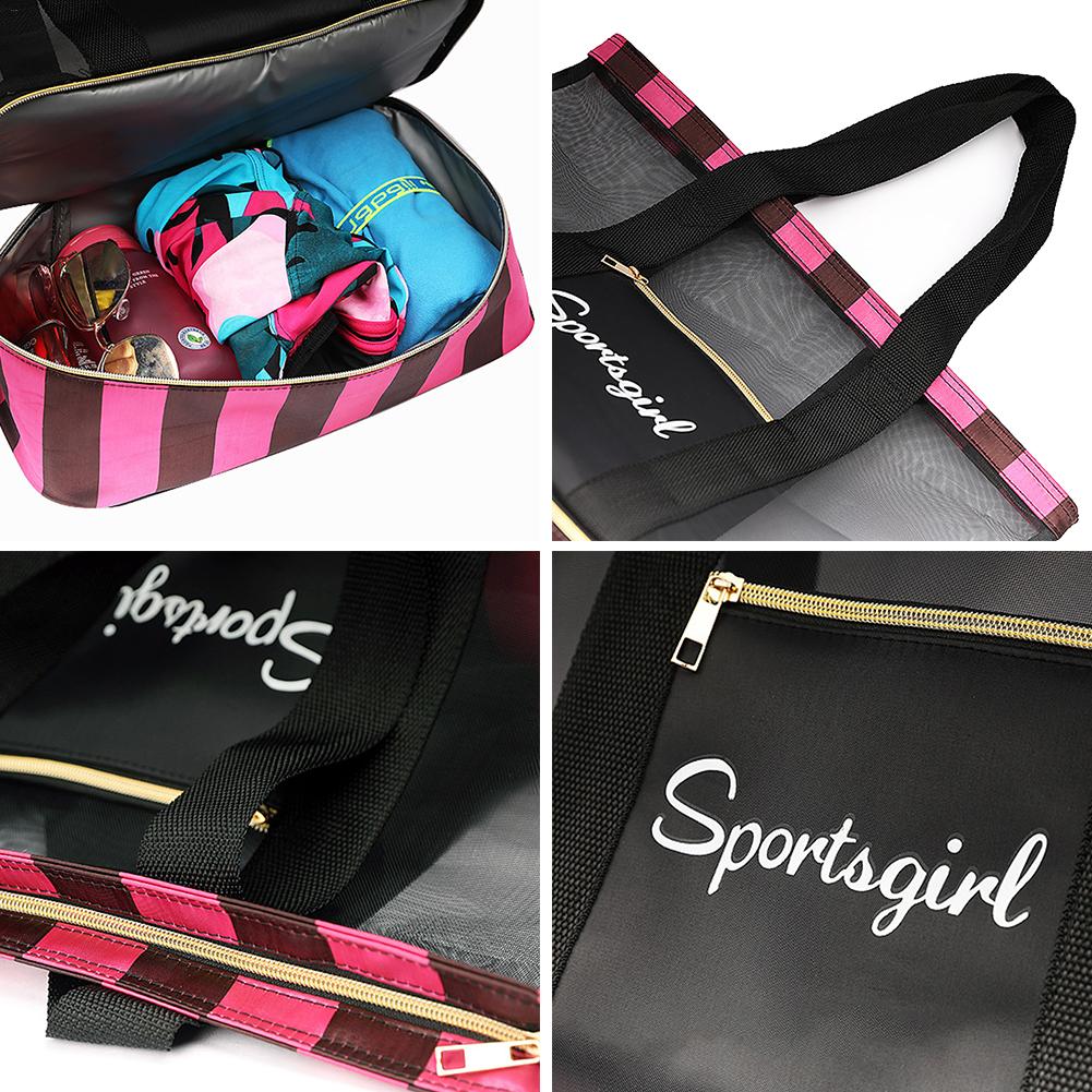 Bolsa de viagem Duffle Totes Para Separação a Seco E Molhado de Praia Ao Ar Livre Nadar Organizador Bagagem Weekender Sacos de Isolamento de Refrigeração