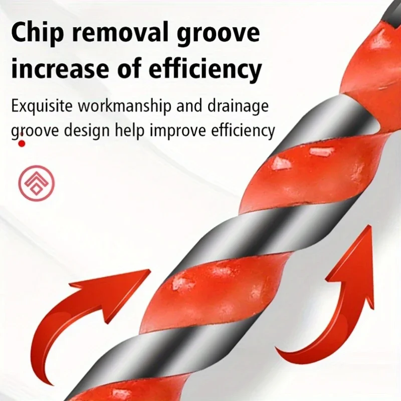 Tungsten Carbide Masonry Drill Bit Set for Metal Steel Porcelain Ceramic Tile Concrete Brick Wood 3-12mm Drilling Tools