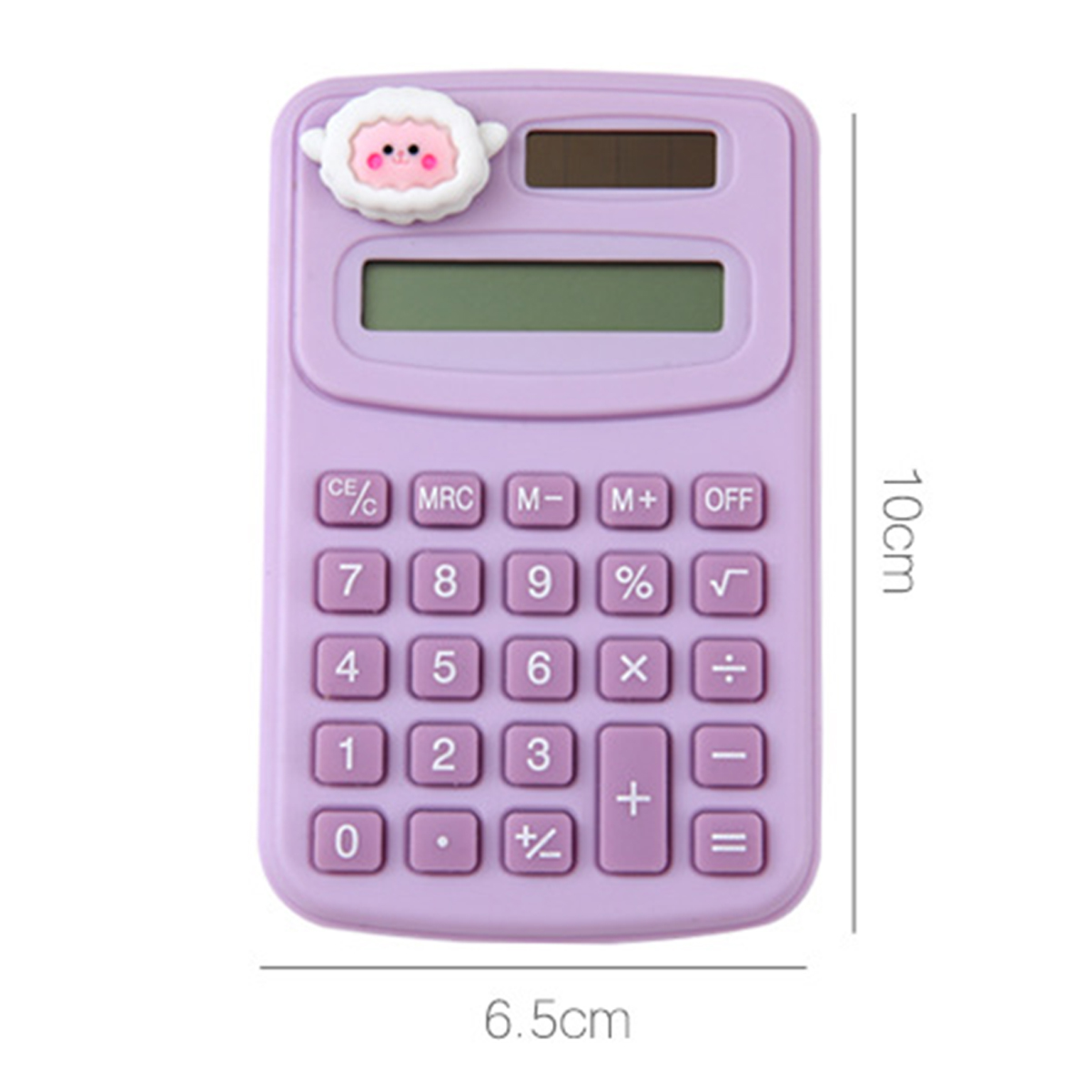 Portable Mini Cute Calculator Cartoon Digit Calculator Students Office School Supplies Stationery