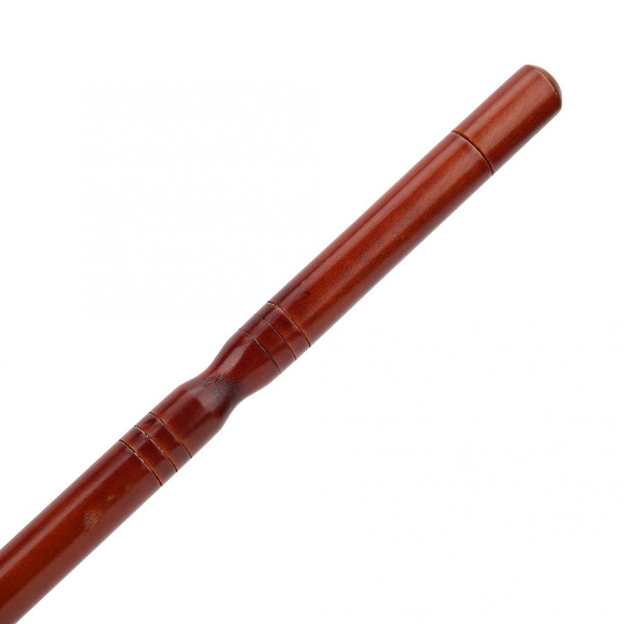 Madeira de bordo flauta vara de limpeza succinite cor flauta manutenção acessório flauta ferramenta 36.2x0.96 cm