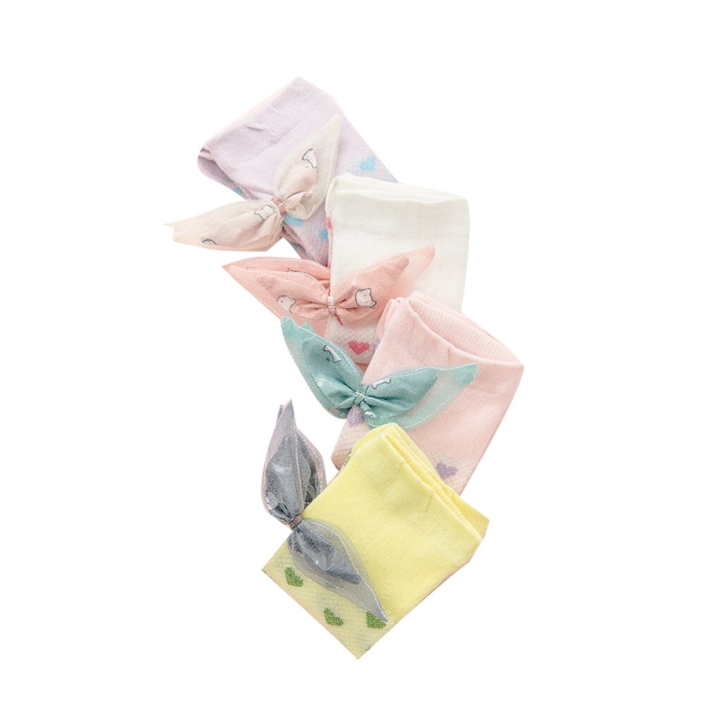 1-4Y calze per neonate 2020 moda estiva carino cotone morbido Mesh Leggings traspiranti cuore scaldamuscoli al ginocchio
