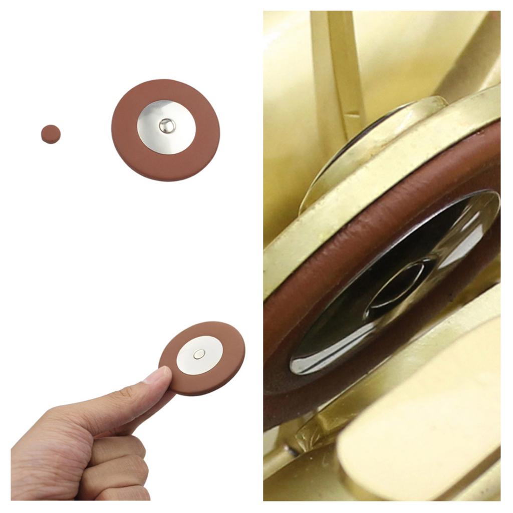 26 Stuks Altsax Pads Sax Leather Pads Vervanging Voor Saxofoon Sax Accessoire