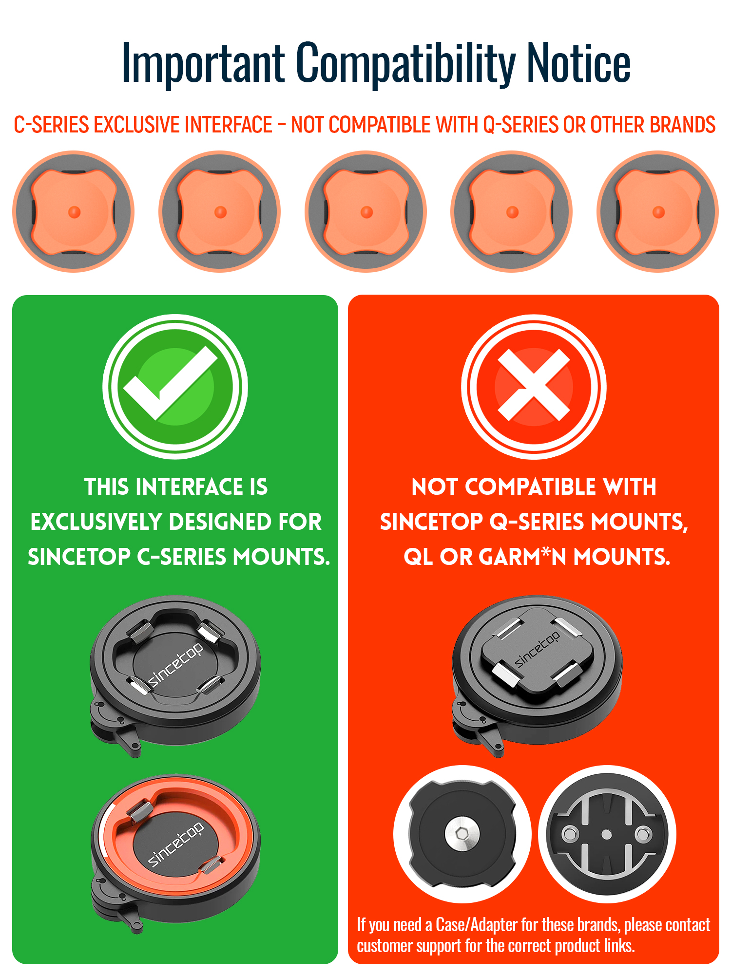 Quick Mount Case for iPhone 17 16 15 14 13 Pro XsMax 8 Plus 7 6 SE for sincetop Waist Belt Clip Bicycle Motocycle Phone Holder