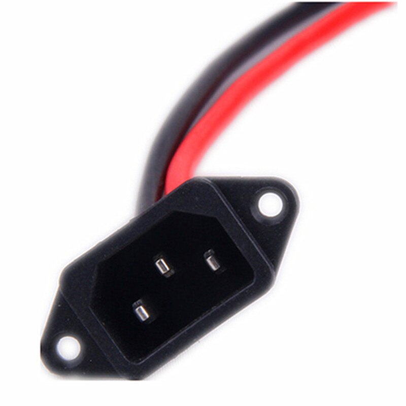 Ebike Charger Socket Opladen Plug Power Gat Stopcontact Vierkante Gat Poort Opladen Elektrische Verbouwen Accessoires Wrie 20Cm