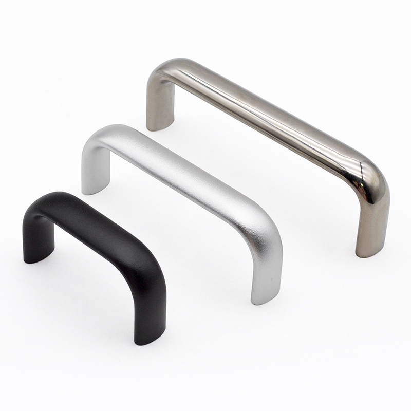 1pc 32mm-175mm ovale skabsgreb møbelbeslag køkkendørgreb skabsgreb garderobe skuffegreb aluminiumslegering