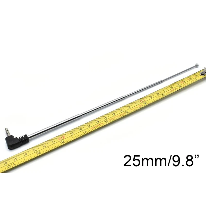1/2 Pcs Universal L Plug 3.5mm Signal Booster for Mobile Phone Male Jack External Antenna: WHITE