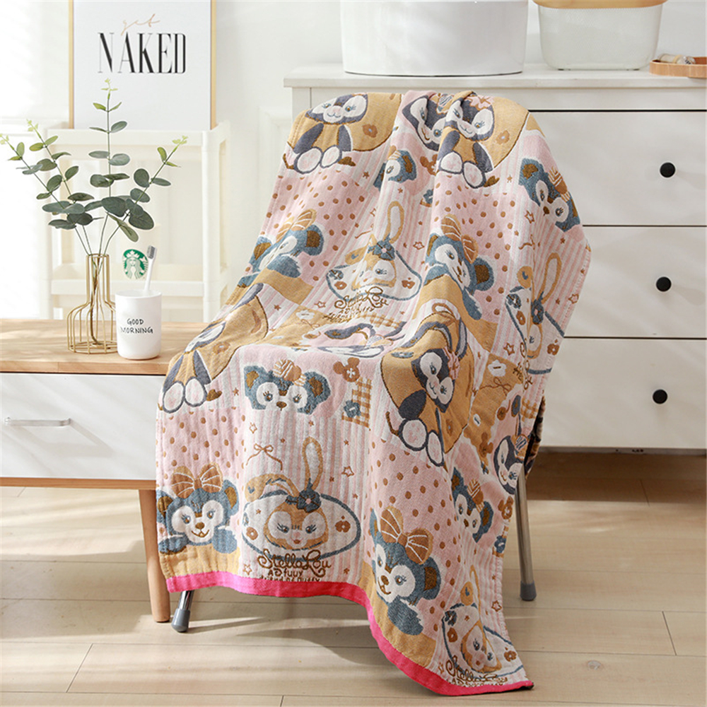 Cusack 23 style kwiatowe w stylu boho Cartoon miękka przędza bawełniana ręcznik kąpielowy dla dzieci dorosłych mężczyzn kobiet 80x160 cm dobrej jakości