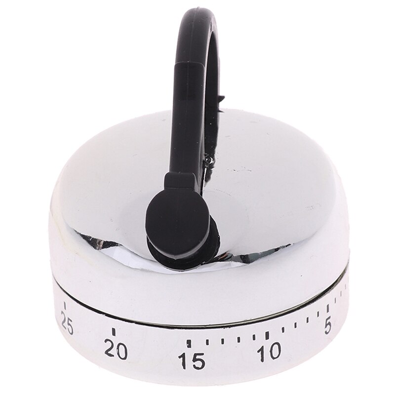 60 Minute Kitchen Timer Alarm Mechanical Teapot Shaped Timer Clock Counting Minuteur Cuisine Kettle Styling Clockwork Timer