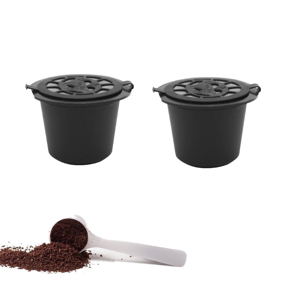 Capsulas para Cafetera Nespresso Reutilizables Rellenables Recargables de Cafe
