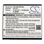 CS 2100mAh / 8.09Wh batería para Nokia 1 TA-1047 BV-5V