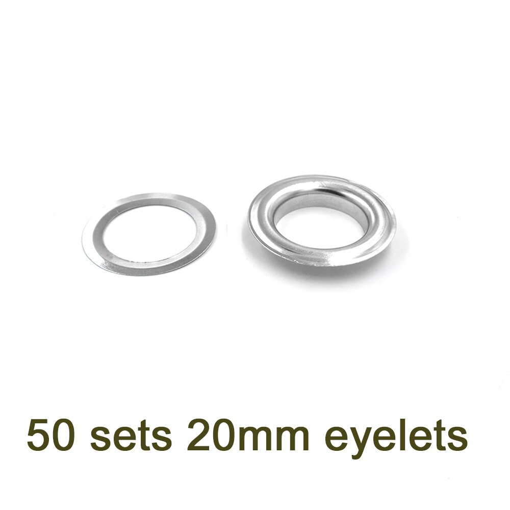 (50 teile/los) 17mm-20mm innendurchmesser Metall See Kleidung & Zubehör. mais. Ösen. Ring. niet schnappt Öse installa: 20mm