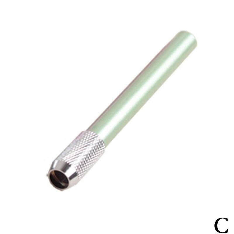 Lápiz de Metal útil, extensor alargador, soporte para dibujo escolar, útiles de papelería para estudiantes, suministros de pintura T1A5 1 unidad: Rojo