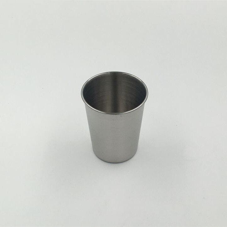 70ml/230ml/350ml/500ml tazas de acero inoxidable vaso pinta vasos metálicos al aire libre Camping viaje tazas para bebidas café té cerveza: 70ml