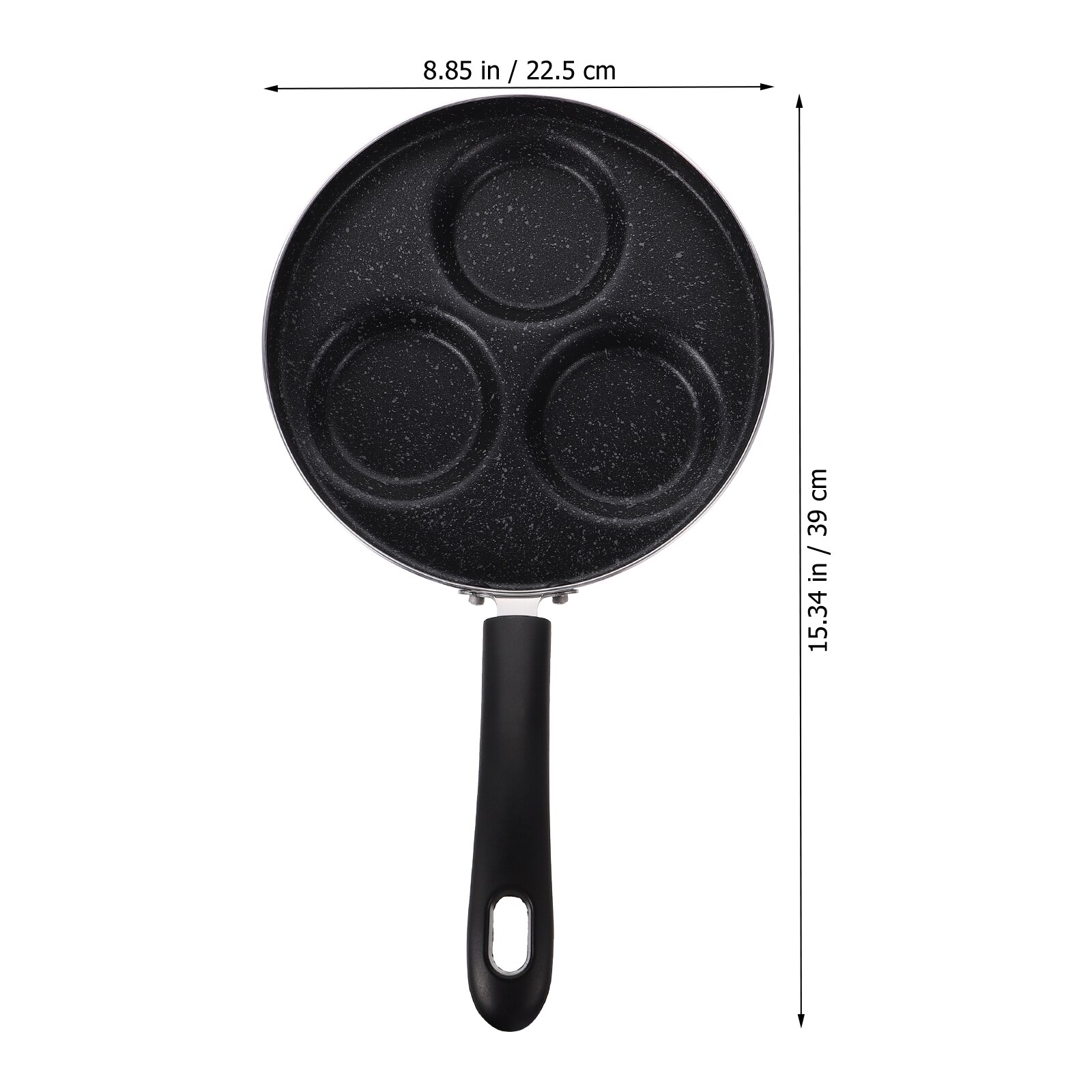 1pc Household Durable Egg Frying Pan Egg Cooker Pan Non-stick Egg Cooking Tool