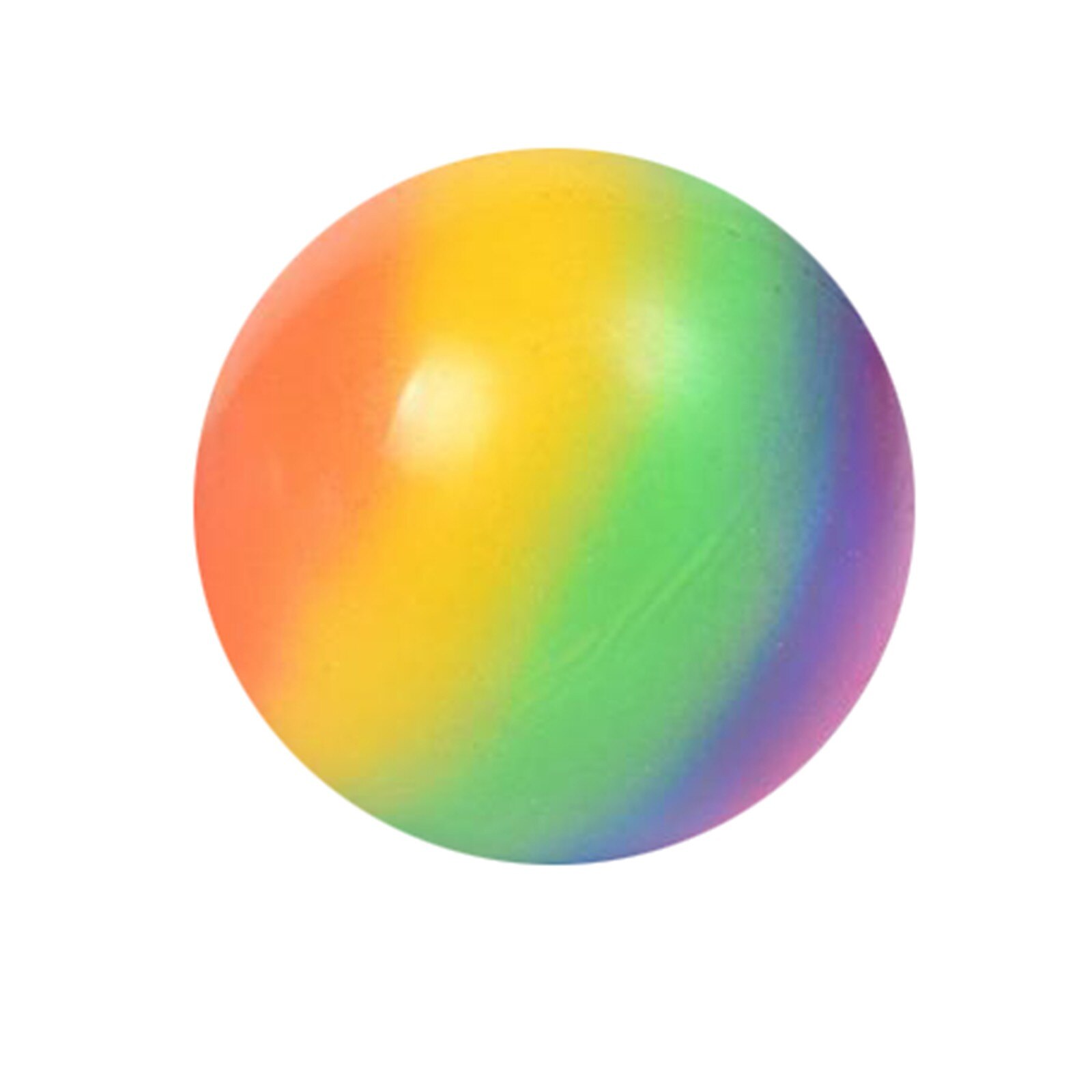Stick Wall Ball Fluorescent Squash Xmas Sticky Target Ball Decompression Throw Fidget Toy Kids Novelty Stress Relief: J