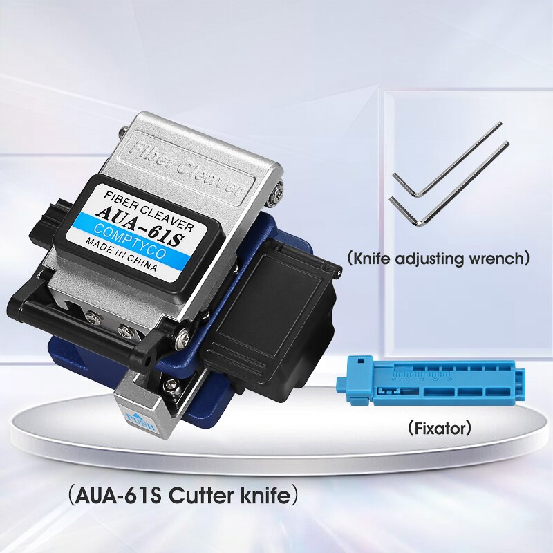 FTTH Fiber Optic Tool Kit with Fiber Optica Power Meter and 10mW Visual Fault Locator AUA-61S FTTH Tool