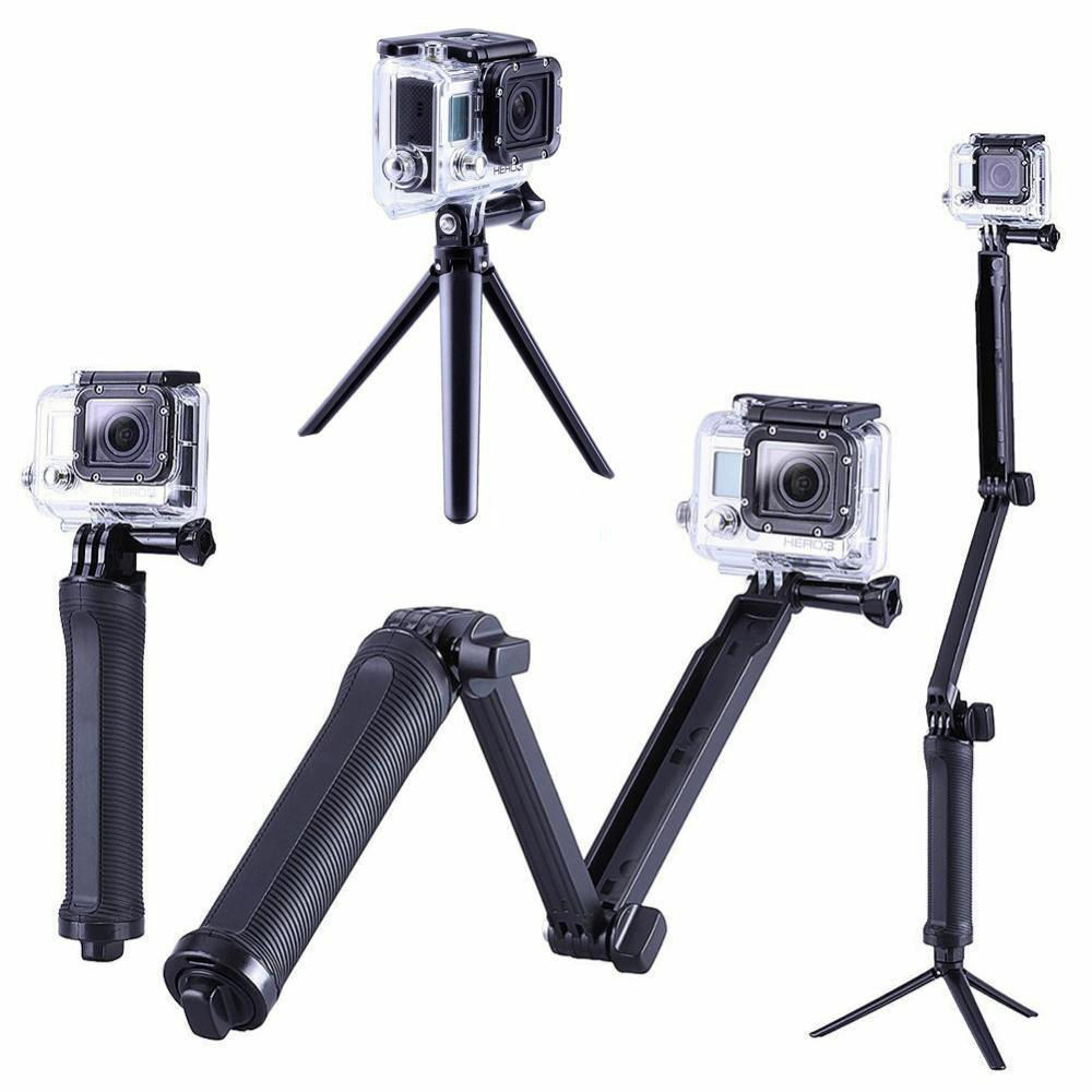 Way Grip-Soporte de trípode para palo de Selfie, monopié impermeable, 8, 7, 6, 5, 4, 3, Session Yi, 4K, Sjcam, Eken, accesorios para GoPro Hero