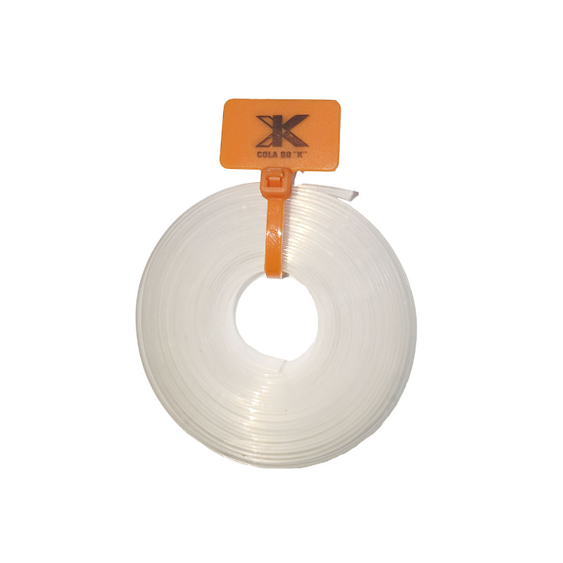 Colle chaude pour Extension de cheveux, 1.0cm x 300cm, film fort, colle à kératine italienne, outil pré-collé pour Salon d'extension de cheveux: Clair