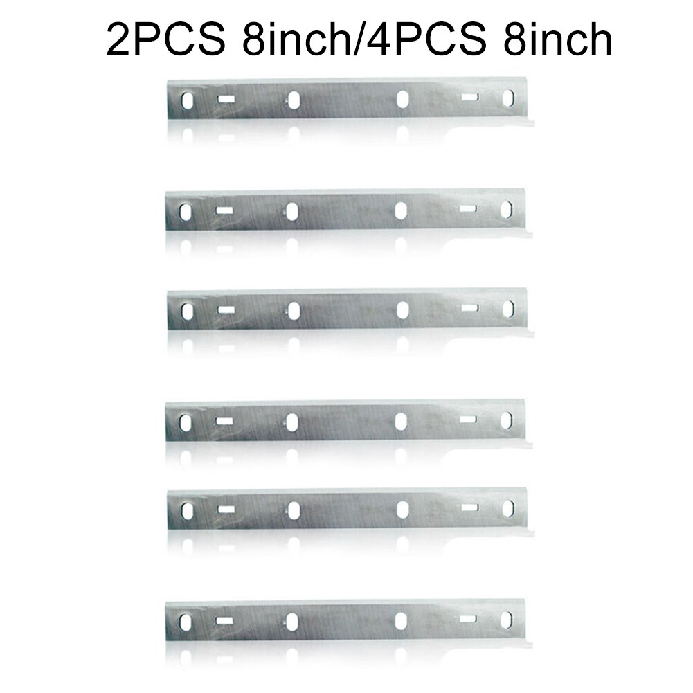 2/4 stk 8 tommer træhøvleblade til woodstar  pt85 hss kity  pt8500 scheppach  ht850 træbearbejdningsværktøjer dele 210 x 22 x 1.8mm