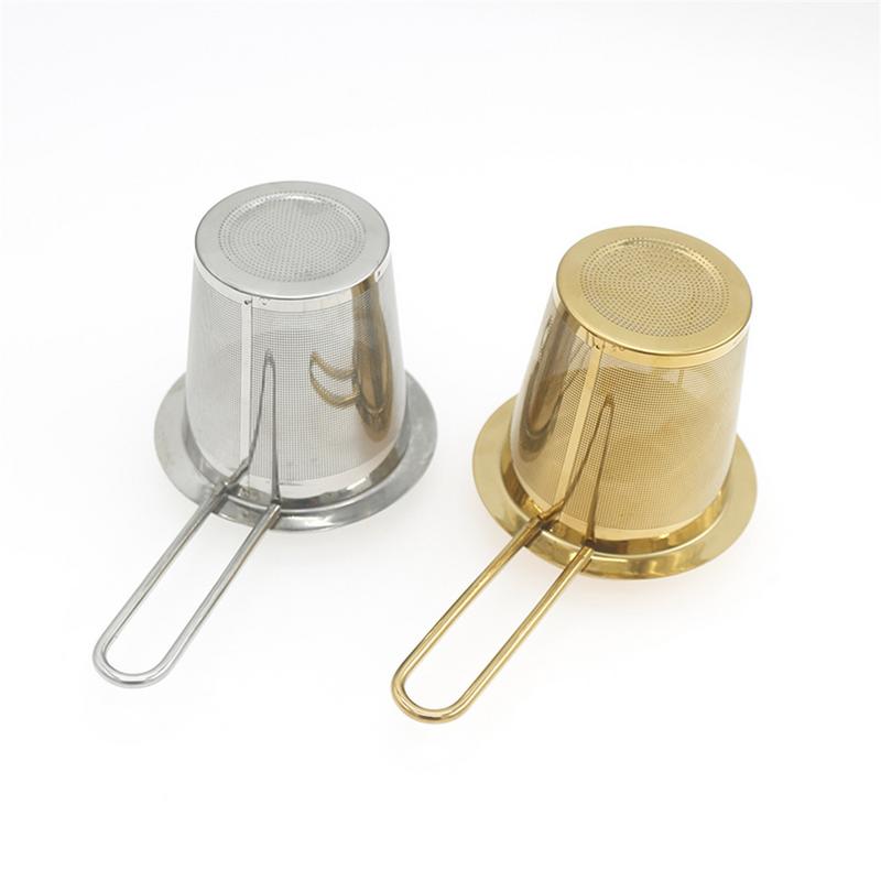 Stainless Steel Tea Filter Foldable With Lid Tea Strainer Tea Filter Tea Infusers