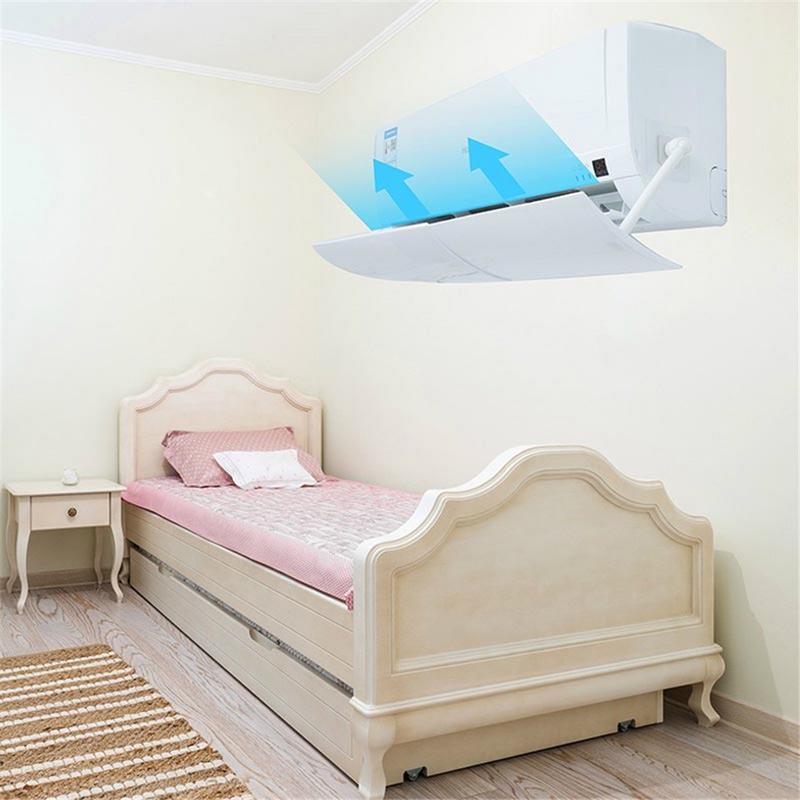Anti Direct Blowing Retractable Shield Air Conditioner Wind Deflector Baffle Air Conditioner Cover Outdoor Wind Baffle