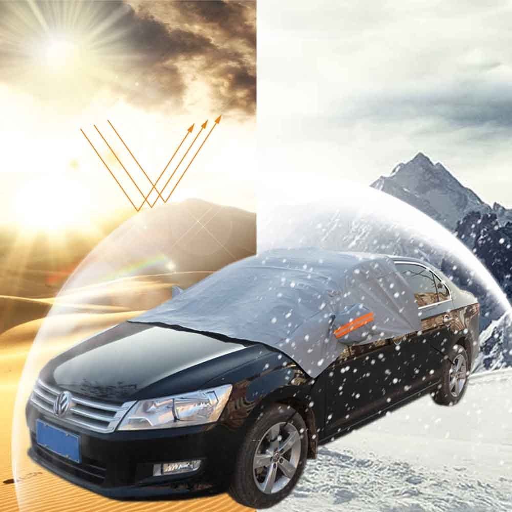 Pare-brise de voiture couverture pare-soleil protecteur hiver neige glace pluie poussière gel garde