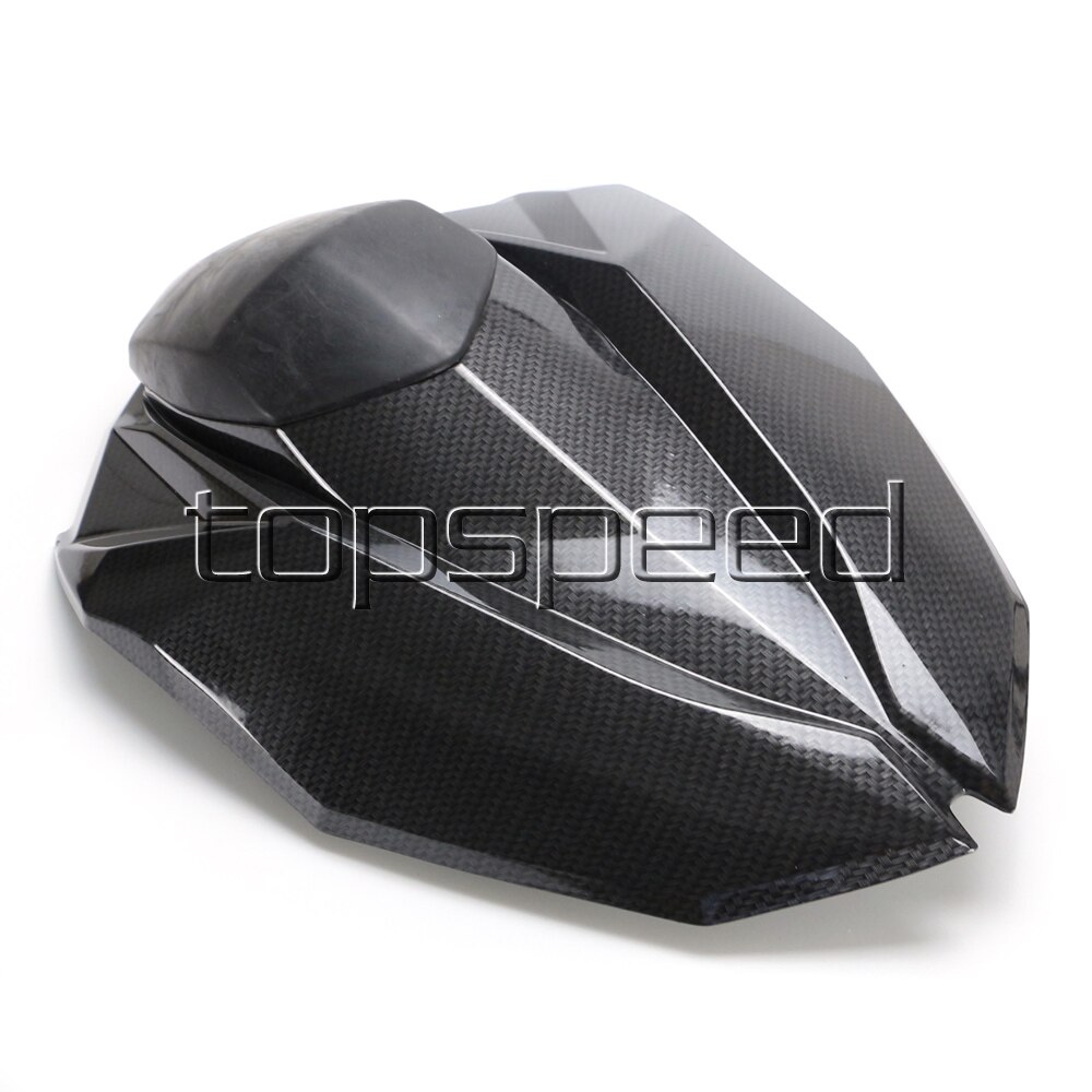 Cubierta de asiento trasero de carbono para motocicleta, capó para Kawasaki Z800