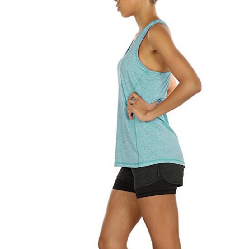 Vrouwen Fitness Vest Ademend Slim Fit Mouwloze Tops Voor Jogging DO2