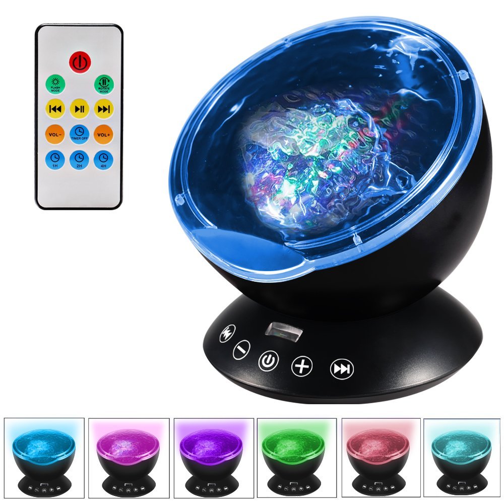 Romantische Kleurrijke Ocean Wave Projector Aurora Sky Cosmos Sky Master LED Starry Night Light Lamp Projector